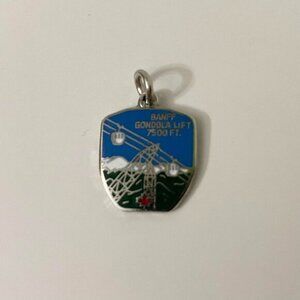 Vintage Banff Gondola Lift Charm Pendant